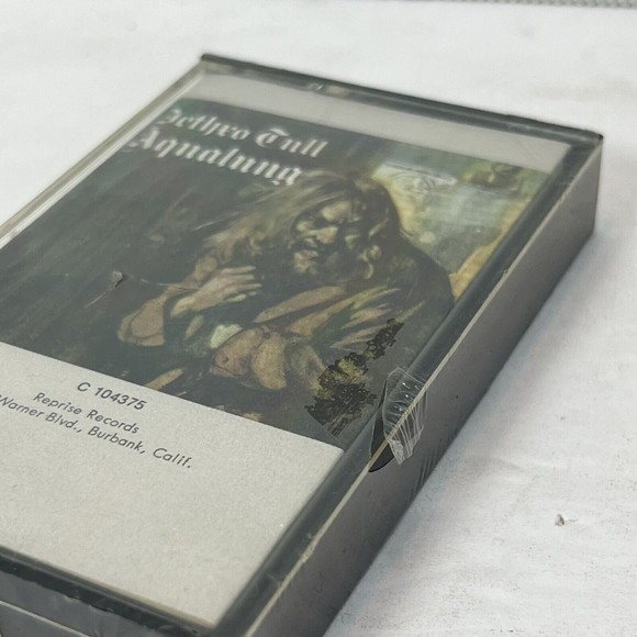 JETHRO TULL  AQUALUNG  CASSETTE TAPE  NEW SEALED  NO BARCODE M 52035 C 104375 - Picture 4 of 4